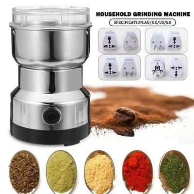 Amazon Hot Sale Stainless Steel Bean Grinder Household Coffee Grinders Small Coffee Mill