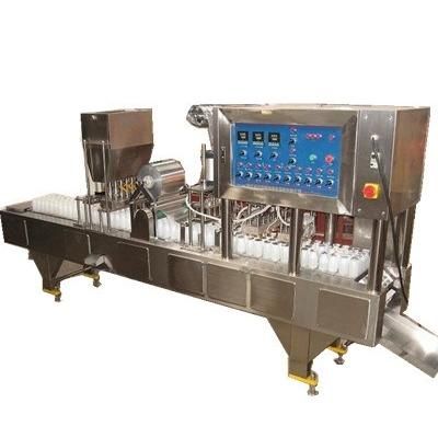 New Full Automatic Yogurt Milk Cup Filling and Sealing Machine From China