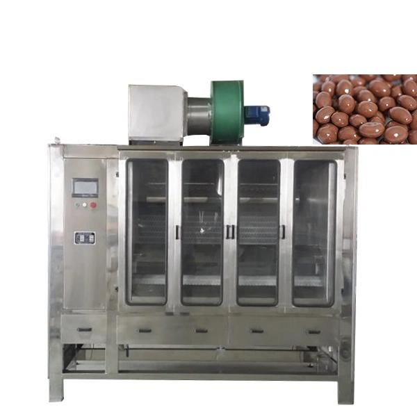 Automatic Chocolate Coating Machine Small Chocolate Glaze Enrobing Machine