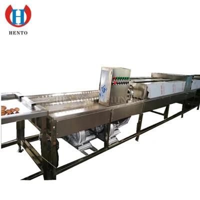 Large Capacity Industrial Production Line Automatic Egg Washing And Drying Line With ...