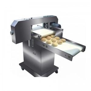 Commerical Horizontal Hamburger Burger Bread Buns Slicer Machine