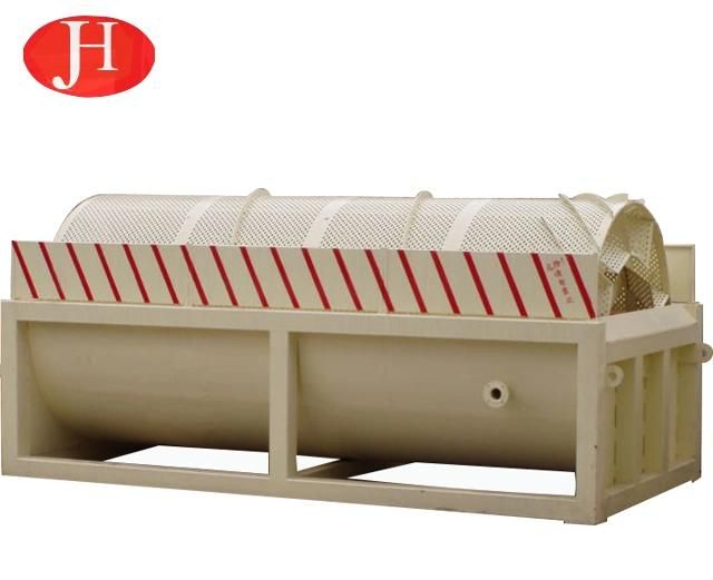 Large Capacity Arrowroot Starch Washer Rotary Washing Machine Arrowroot Cleaner Equipment