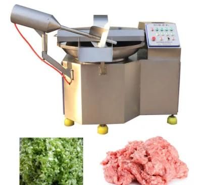 Quality High Speed Meat Vacuum Bowl Chopper Mixer for Sausage Fish Food