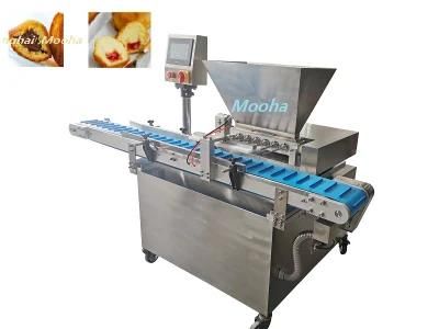 Automatic Bakery Bread Bun Roll Jam Cream Jelly Filling Equipment Croissant Chocolate ...