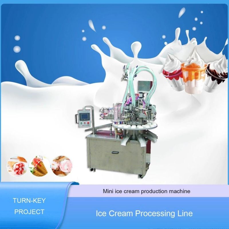1T/H Ice Cream Processing Line