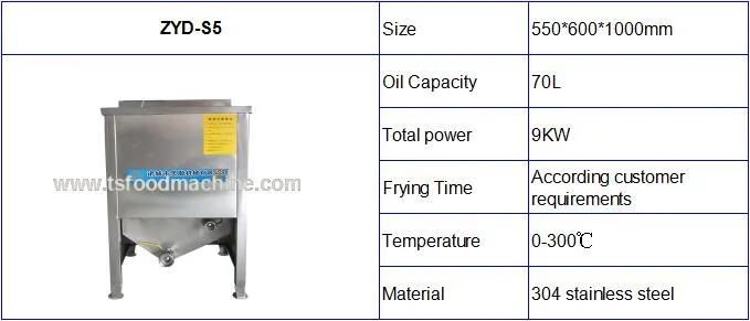 Snack Food Chips Process Machine Chips Frying Machine