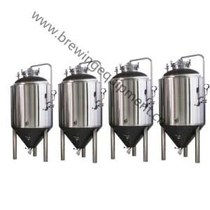 500L 800L 1000L 1500L 2000L 3000L Conical SUS304 Beer Fermenter