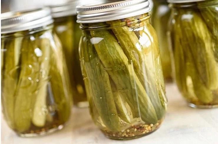 Food Machinery Pasteurization Machines for Jars Filled with Cucumbers