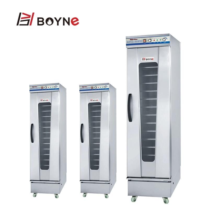 Electric Fermentation Equipment Stainless Steel Fifteen Trays Bakery Proofer