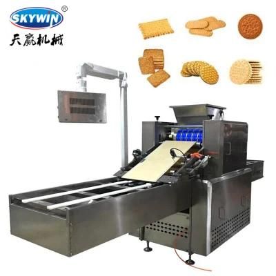 Tray Type Hard and Soft Biscuit Forming Machine Economic Biscuit Maker