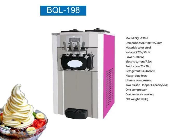 Table Top Commercial Ice Cream Making Machine