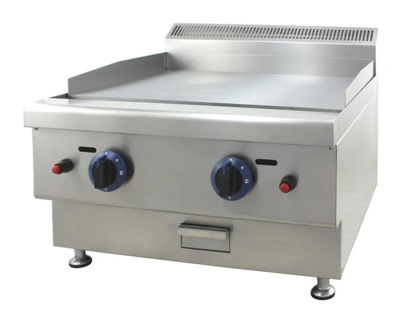 Gas Griddle (HZH-TRG600) All Flat Plancha CE Bakery Equipment BBQ Catering Equipment