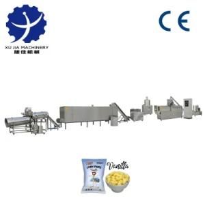 Puffed Snack Production Line Extruder Corn Chips Food Making Machine Price