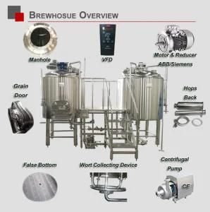 Mirror Polish Stainless Steel Fruit Wine Cider Beer Brew Making Fermentation Machinery