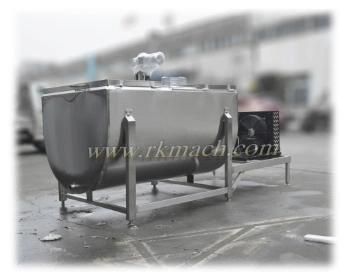 2500liters Horizontal Milk Cooling Tank (open top milk cooler)