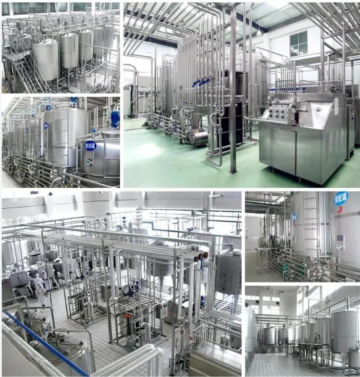 High Quality Stainless Dairy Milk Processing Line Making Factory