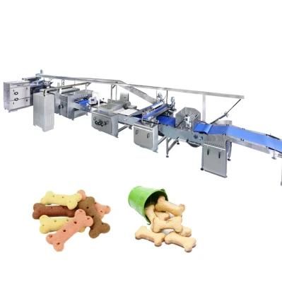 Automatic Hard/Soft Biscuit Complete Production Line Snack Macking Machine