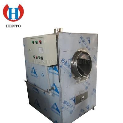 Industrial Peanut Roasting Machine / Stainless steel baking machine / Thread Rolling ...