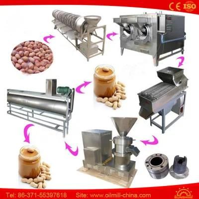 Small Scale Peanut Paste Butter Production Line Machine
