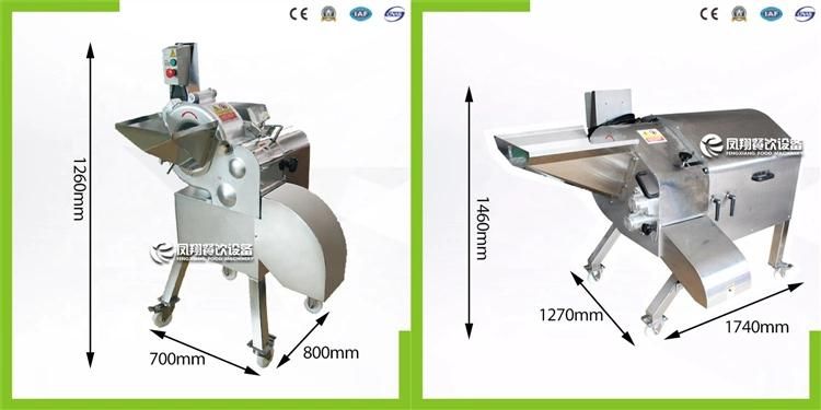 Food Processing Factory Vegetable and Fruit Cutter Dicer Cubes Cutting Dicing Machine