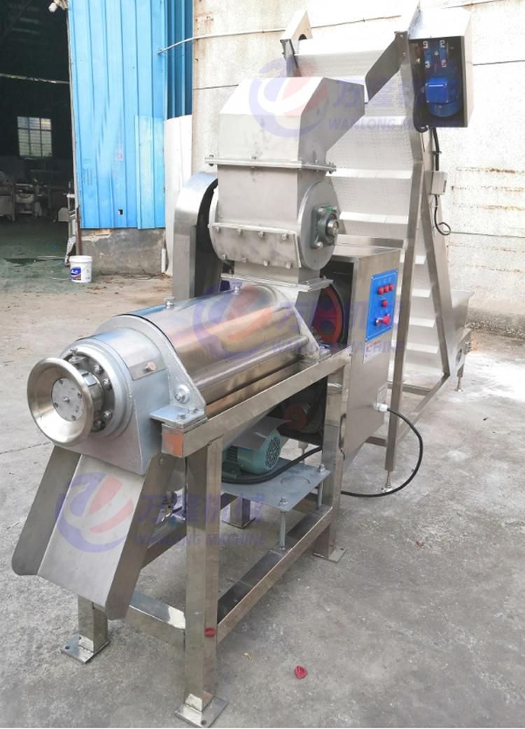 Spiral Apple Orange Juicer Extractor Commercial Fruit Juice Making Machine for Sugar Cane, Garlic, Ginger, Kiwi, Tomato