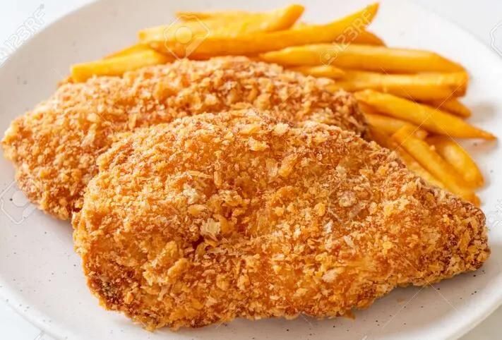 Chicken Steak Fryers Chick Fillet Frying Machine Continuous Fryer