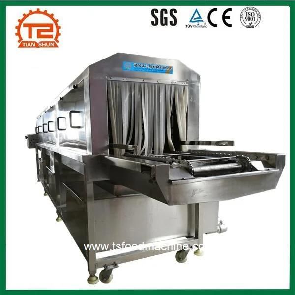 Low Cost Crate Washer Automatic Washing Machine (700 Crates/Hour)