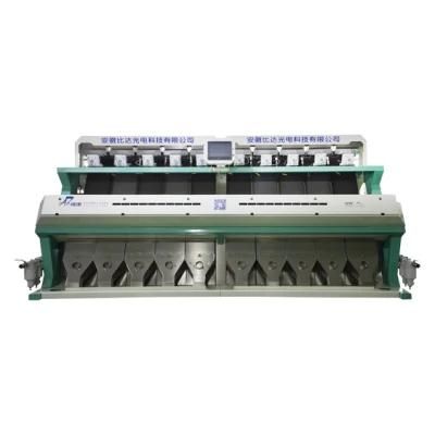 High Capacity Herb Processing Machine 10 Chutes Radix Hedysari Color Selector