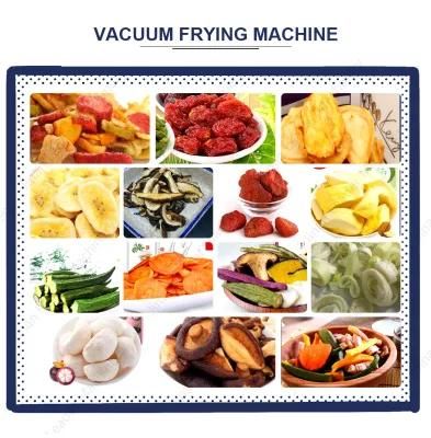 Durable Fruits Frying Machine/Safety Vacuum Frying Machinery with Ce Approved