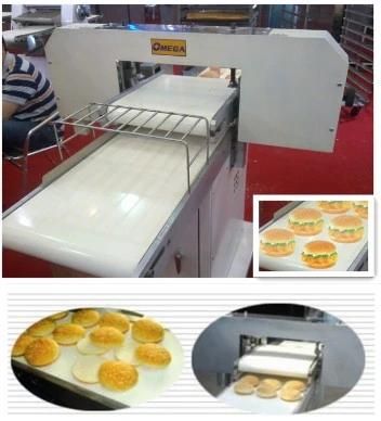 Stainless Steel Hot Dog Bun Bread Slicer Layer Cake Cutter Pita Bread Full Slicer Machine