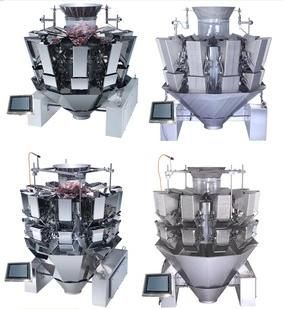 10 Heads Multihead Weigher for Snacks Weighing Packing