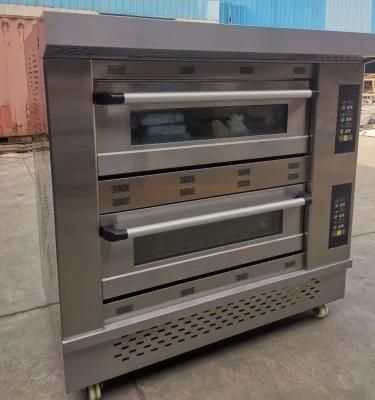 3 Layers 9 Trays Luxury Commercial Electric Bakery Deck Oven Electric Pizza Ove