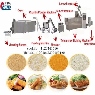 Bread Crumbs Process Plant Extruder Manufacturing Machine