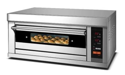 Manufacturer Industrial One Layer Two Tray Stainless Steel Electric Steam Oven
