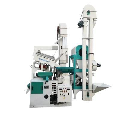 20 Tons/Day Complete Set Agricultural Machinery Combine Rice Milling Processing Machine