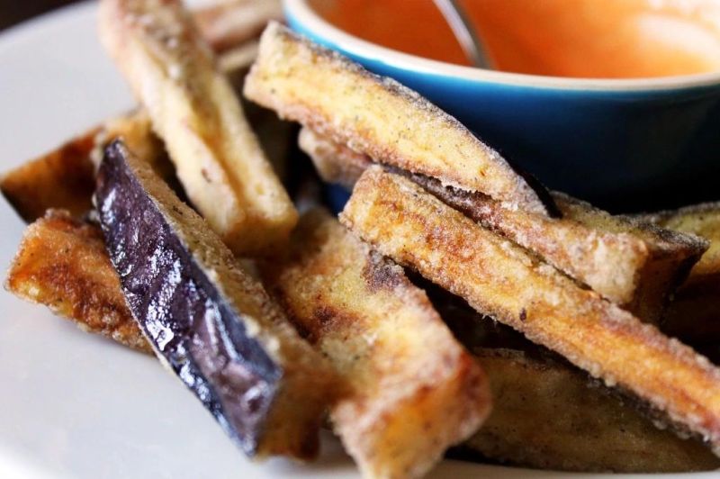 Automatic Commercial Snack Food Frying Machine Eggplant Fryer