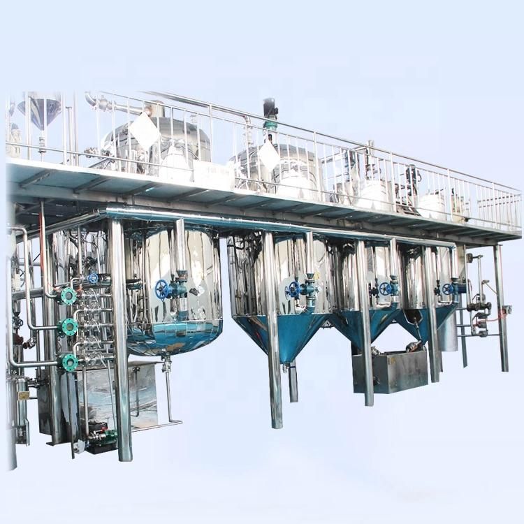 0.5t/D Cooking Oil Processing Machine Small Scale Edible Oil Refining Machine