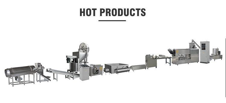 Industrial Single Screw Snack Food Extruder Machine