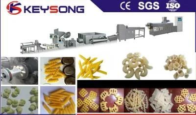 Extruded Macaroni Pasta Machine Process Equipment