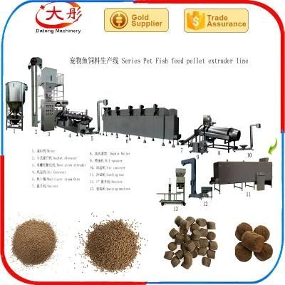 Extruded Aqua Floating Fish Feed Mill