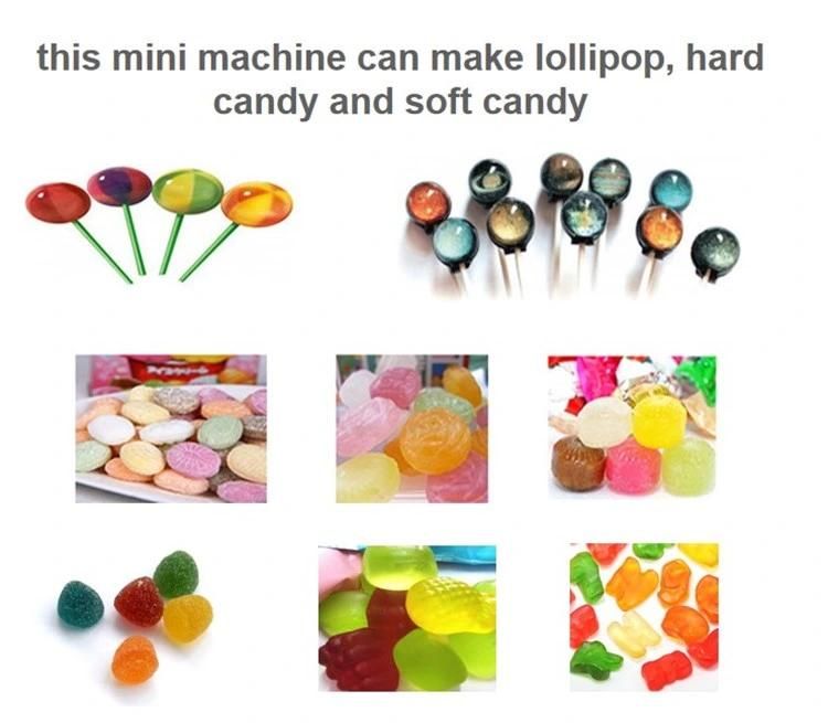 Lovely Lollipop Jelly Candy Make Machine Depositing Line