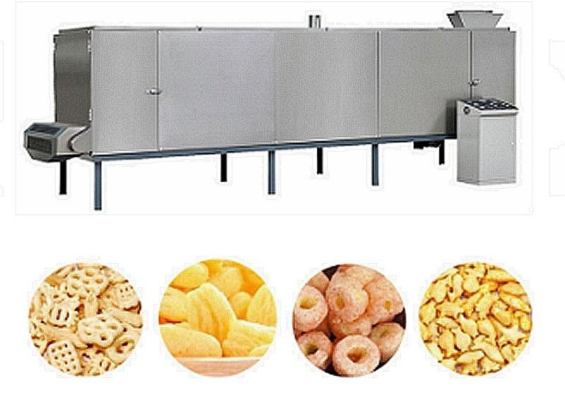 Automatic Core Filling Manufacturing Line Maize Snack Food Maker