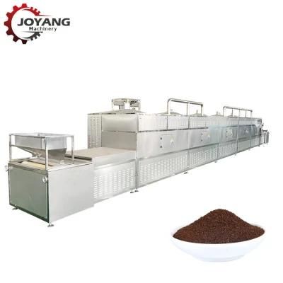 Microwave India Assam Ctc Black Tea Powder Granular Sterilization Machine