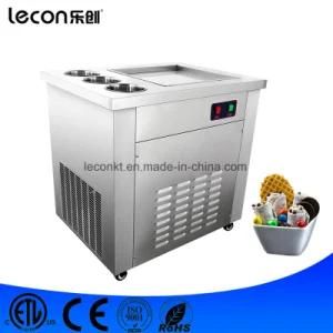 Thailand Single Square Pan Fried Rolled Ice Cream Machine