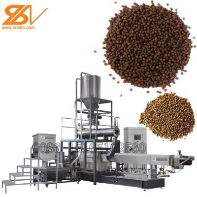 Multipurpose Pet Food Making Machine Line, Dog Cat Food Extruder, Floating Fish Feed ...