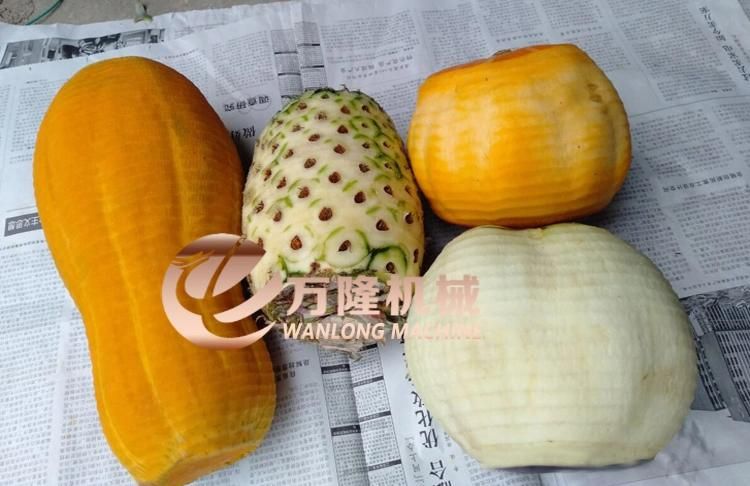 Automatic Papaya Taro Pineapple Coconut Melon Peeler Peeling Machine