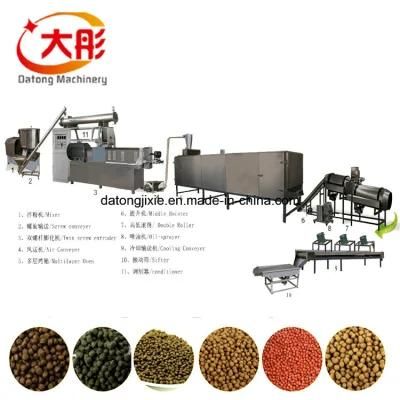 Continuous Floating and Sinking Fish Feed Production Plant