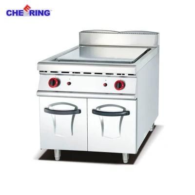 Commercial Gas Griddle with Cabinet (Flat)