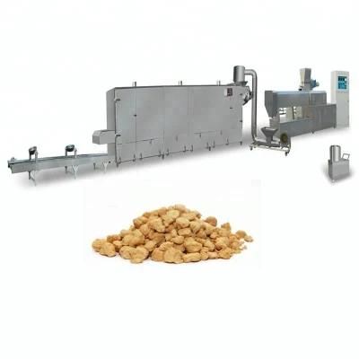 High Efficiency Vegetarian Soya Protein Machine Soybean Protein Food Processing Line