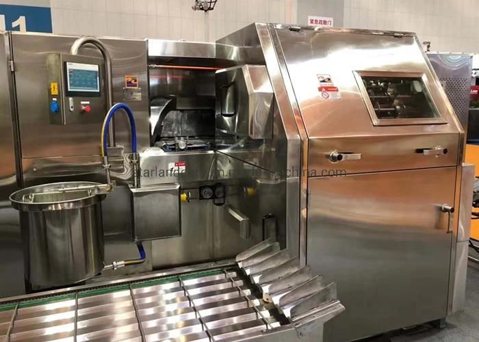 Guangzhou Automatic Chocolate Flavour Ice Cream Flower Cone Waffle Cone Production Machine